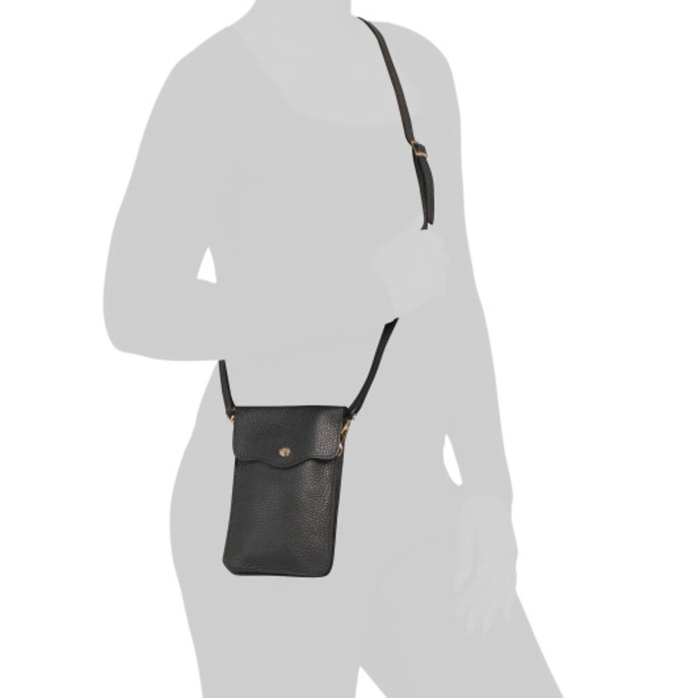Isadora Leather Phone Crossbody Bag - Picture 2 of 4